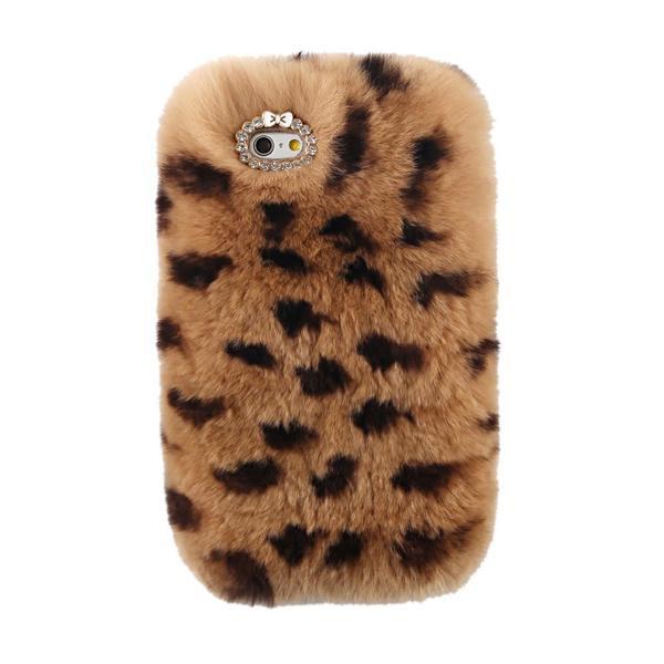 COZY FUR PHONE CASE CHEETAH